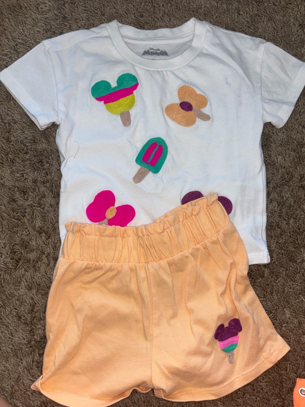 Minnie Mouse matching set -24M